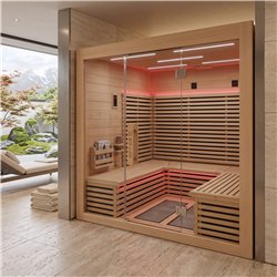 Sauna de infravermelhos Holl's Canopée 6 lugares