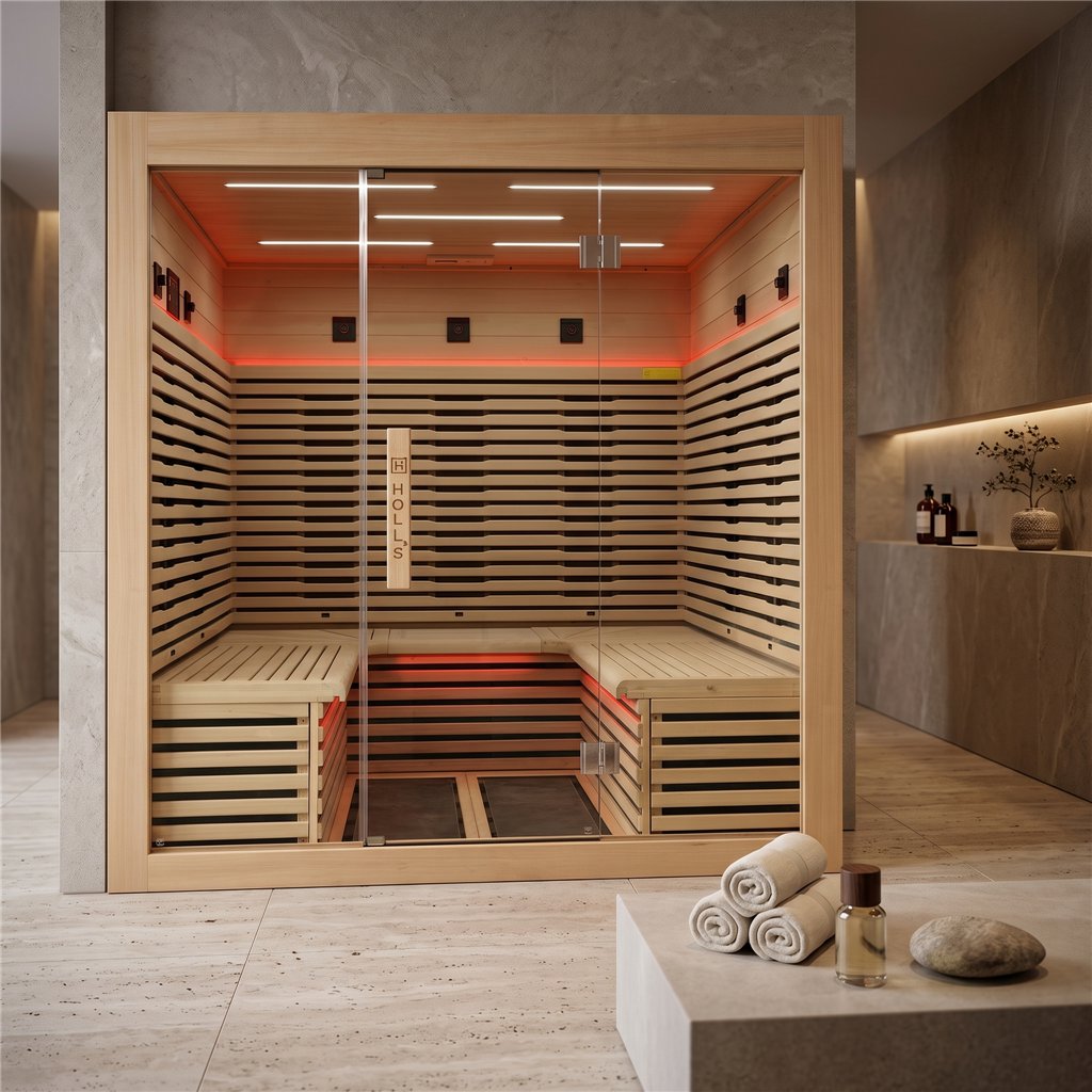 Holl's Canopée 6-seat infrared sauna