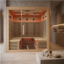 Sauna de infravermelhos Holl's Canopée 6 lugares