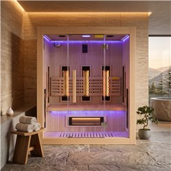 Sauna de infravermelhos Sense IR 3 para 3 pessoas