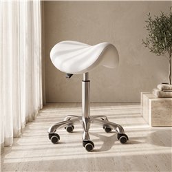 Taburete de estética Mirplay ALPHA ajustable en altura