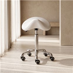 Taburete de estética Mirplay ALPHA ajustable en altura