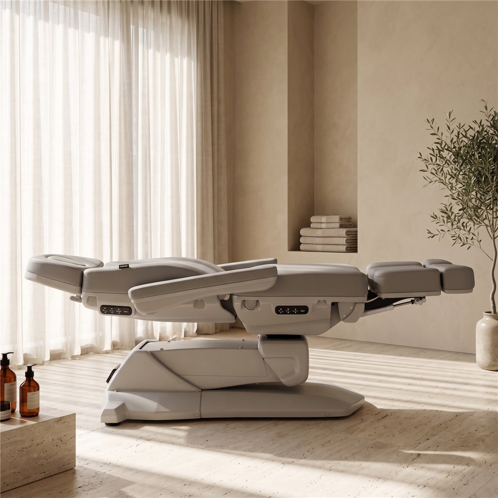 Sillón eléctrico de podología Weelko Medial + gris