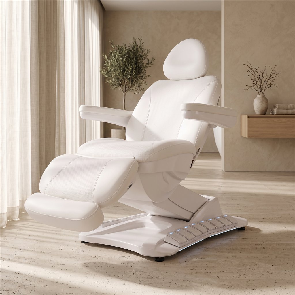 Cadeira elétrica de estética Weelko Gir + com aquecimento