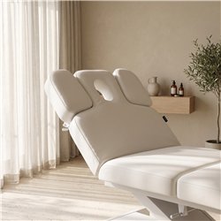 Camilla eléctrica spa Weelko Muse + con calefacción y base de madera LED
