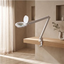 Lámpara LED de aumento doble DDUUEETT NIYA TABLE de mesa