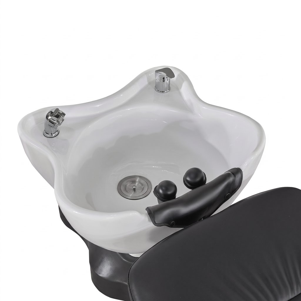 Satori Spa Salon Backwash Unit with Foot Control and Rotating Seat