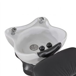 Lavacabezas Spa de Peluquería Satori con control de pie y asiento giratorio