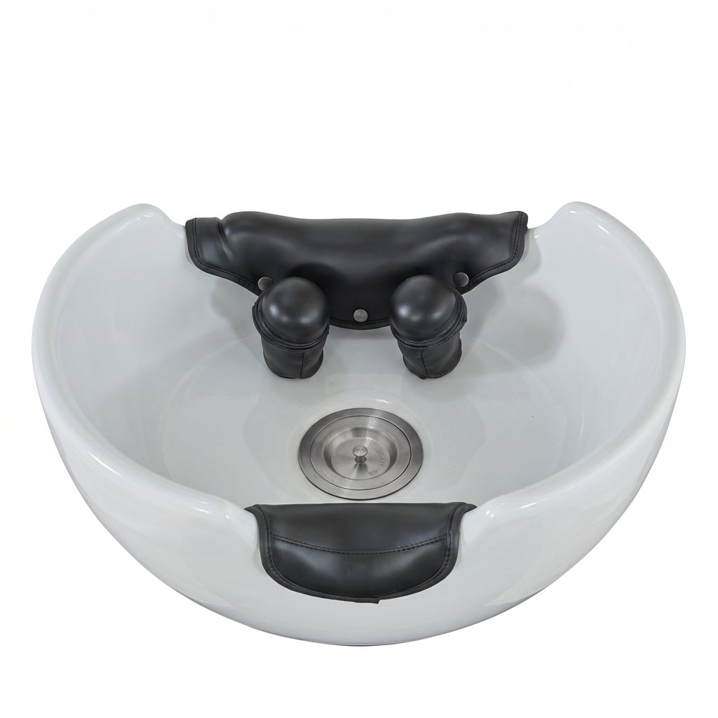 Lavacabezas Spa de Peluquería Satori con control de pie y asiento giratorio
