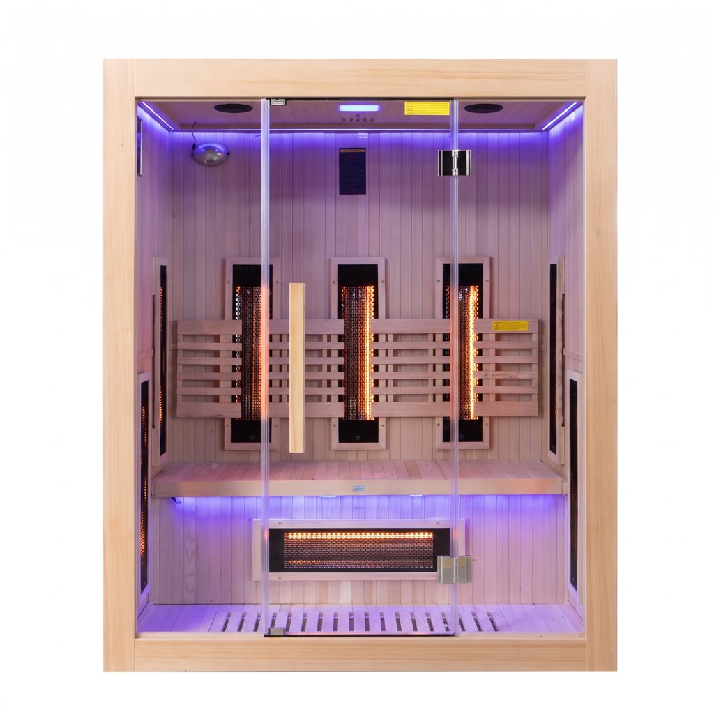 Sauna de infrarrojos Sense IR 3 de 3 plazas