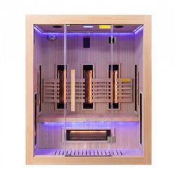 Sense IR 3 infrared sauna for 3 people