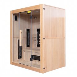 Sauna de infrarrojos Sense IR 3 de 3 plazas