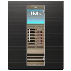Sauna híbrida Holl's Symbioz Hybrid 3 plazas con infrarrojos y vapor