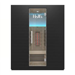 Sauna híbrida Holl's Symbioz Hybrid 3 plazas con infrarrojos y vapor