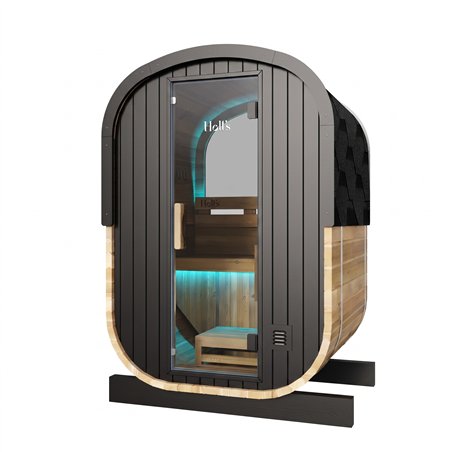 Sauna exterior tradicional Holl’s Cocoon 2 lugares