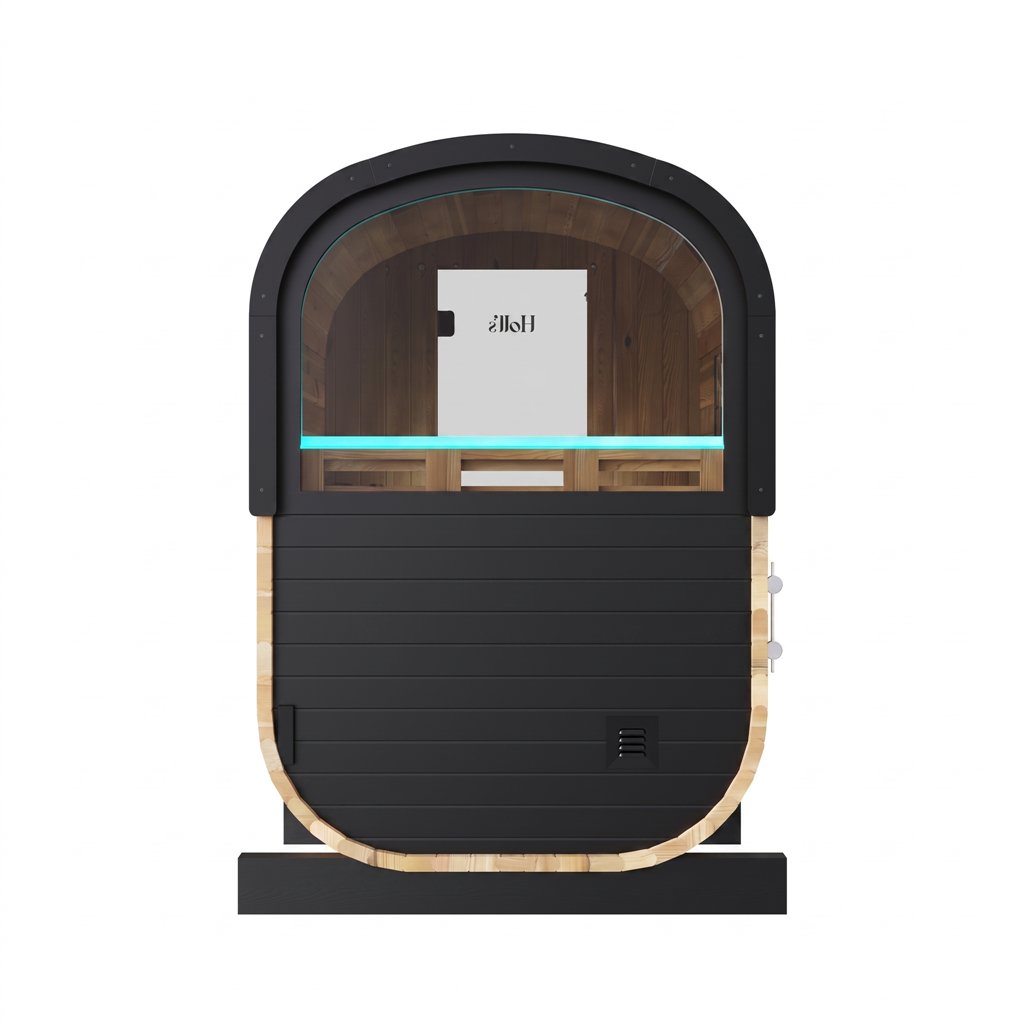 Sauna exterior tradicional Holl’s Cocoon 2 plazas