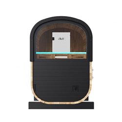Sauna exterior tradicional Holl’s Cocoon 2 lugares