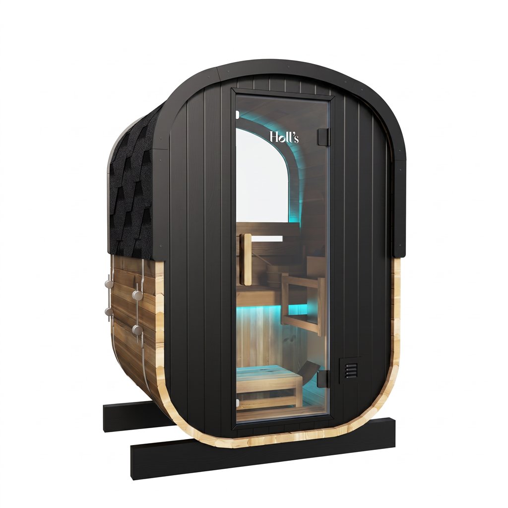 Sauna exterior tradicional Holl’s Cocoon 2 lugares