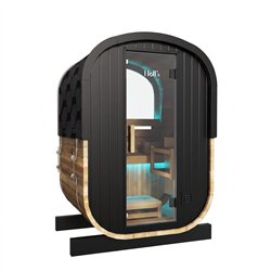 Sauna exterior tradicional Holl’s Cocoon 2 plazas