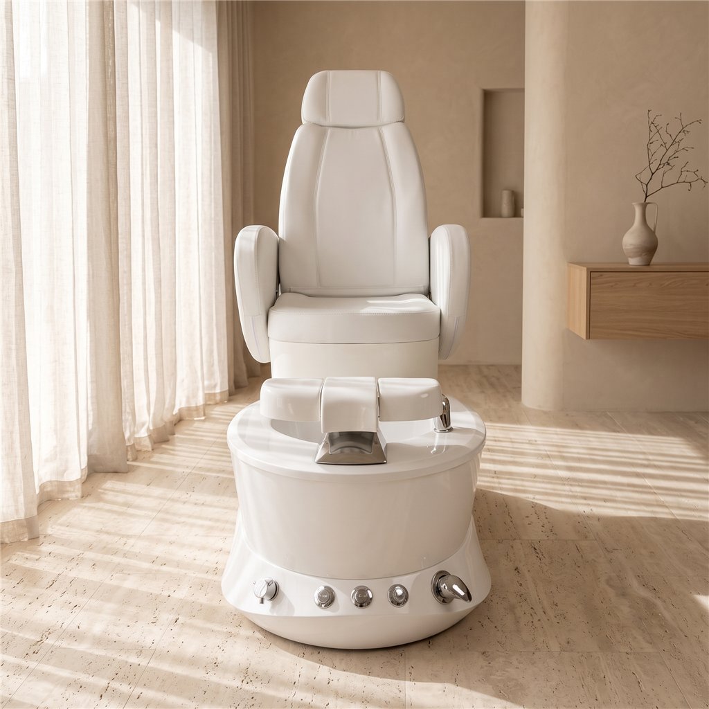 Ava pedicure chair with hydromassage footbath - Mirplay