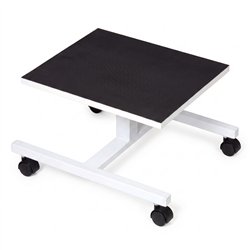 Carro auxiliar NeoBeauty para banheira de pedicure, estrutura metálica e goma antideslizante