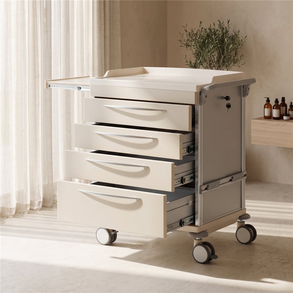 Carrello medico multifunzione