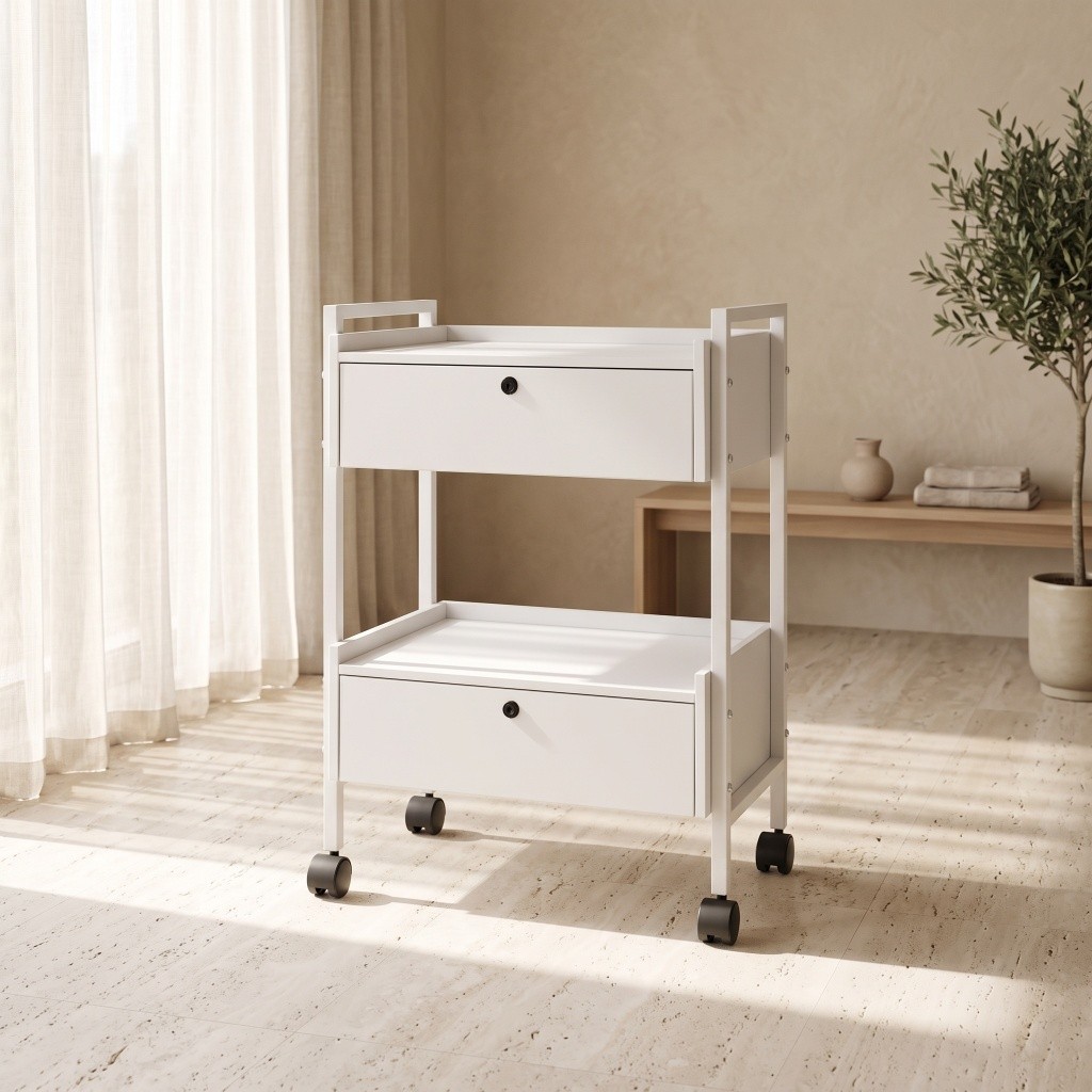 Carrello Estetico Weelko Cart Tidy Plus con Cassetti