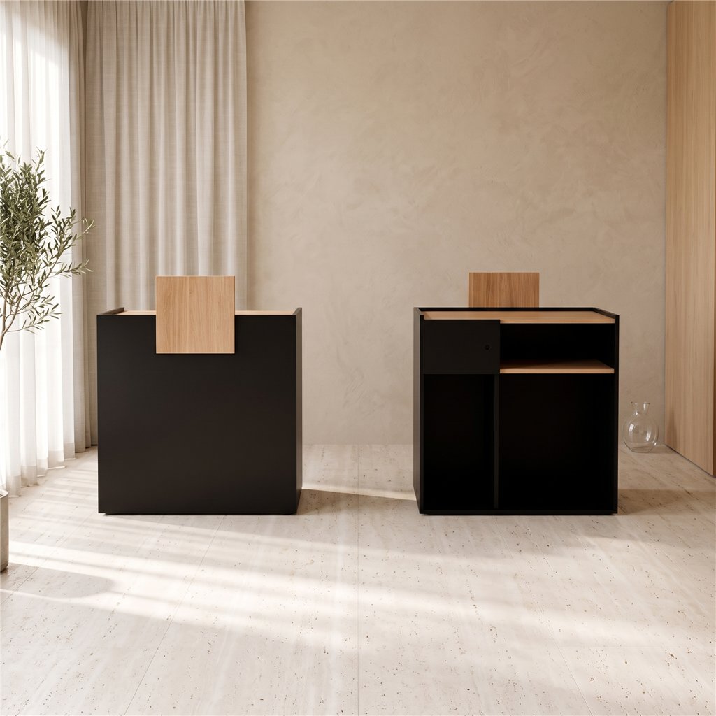Recepción Karibu Weelko: Mueble de Alta Calidad para Peluquerías