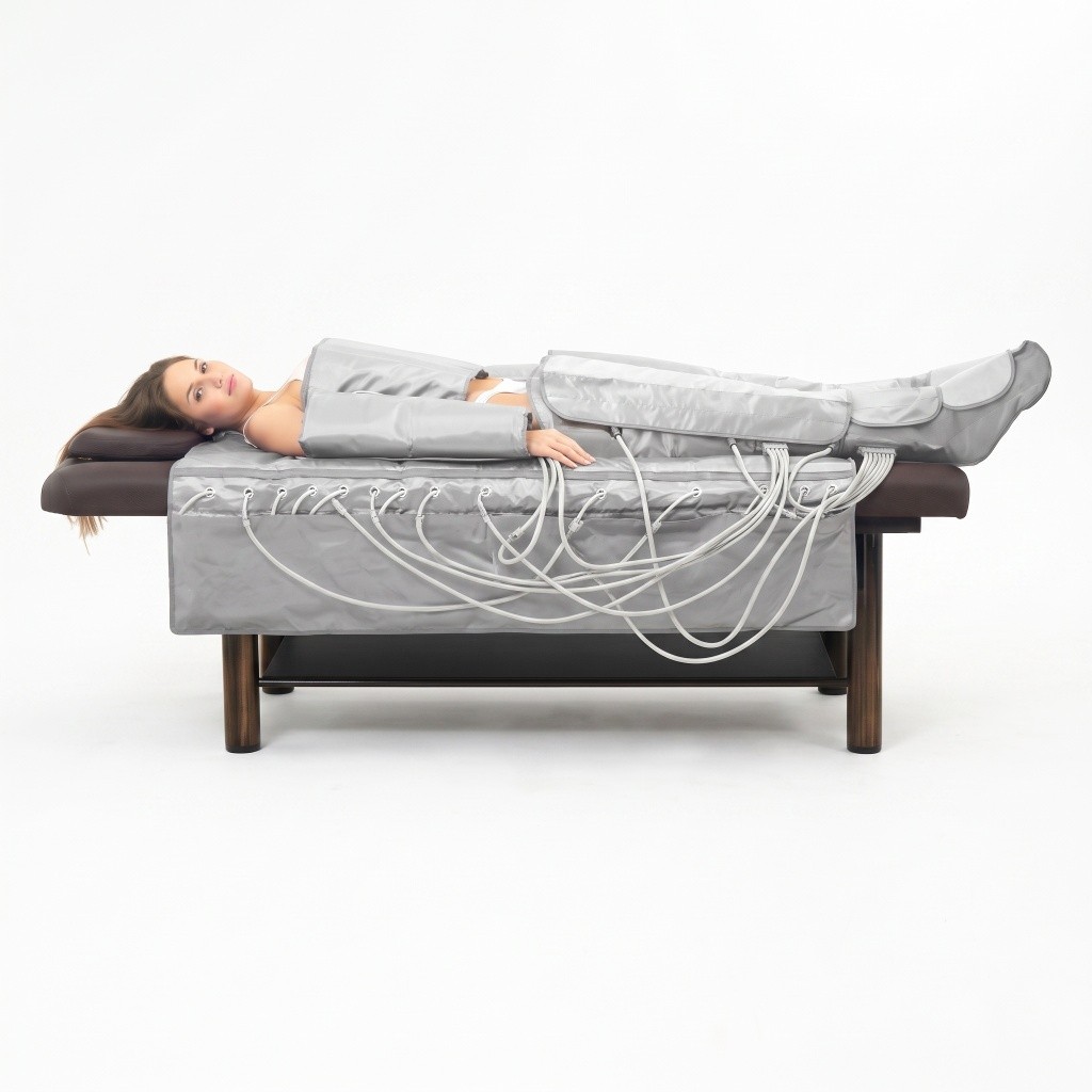 Traje completo con manta per presoterapia digitale 3 in 1 i-Medstetic