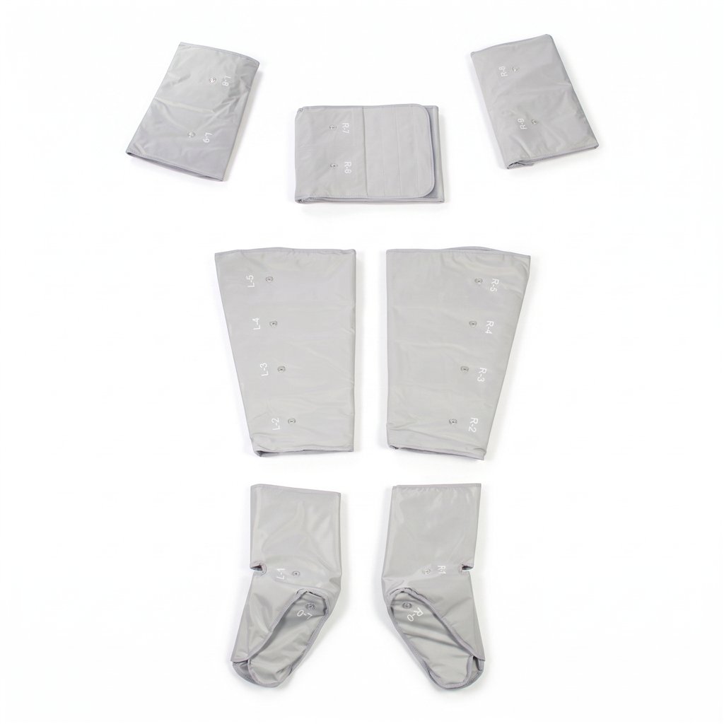Traje completo con manta per presoterapia digitale 3 in 1 i-Medstetic