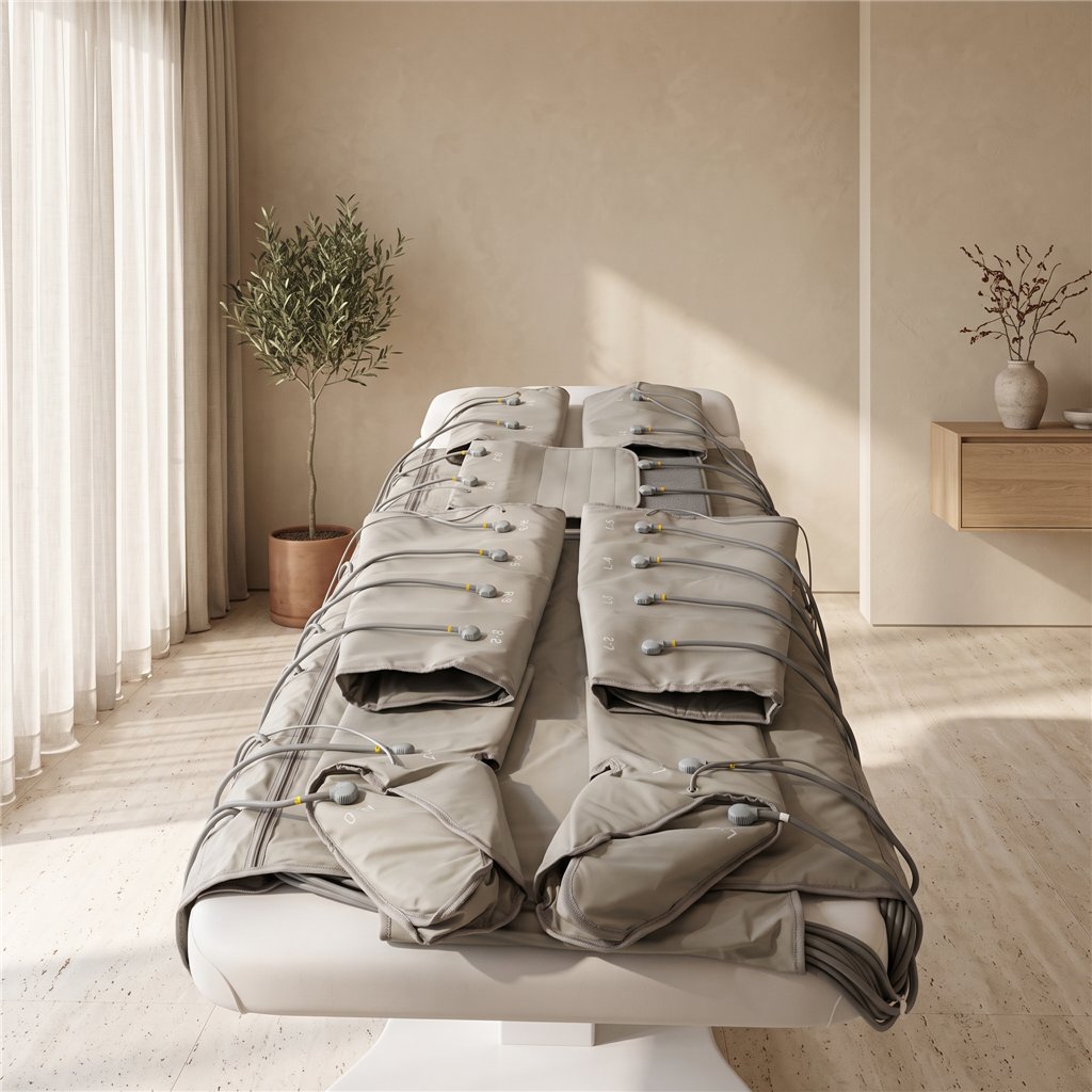 Traje completo con manta per presoterapia digitale 3 in 1 i-Medstetic