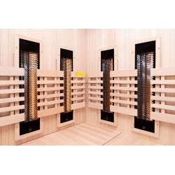 Sauna de infrarrojos angular SENSE de 2 plazas