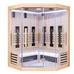 Sauna infrarouge d’angle SENSE 2 places