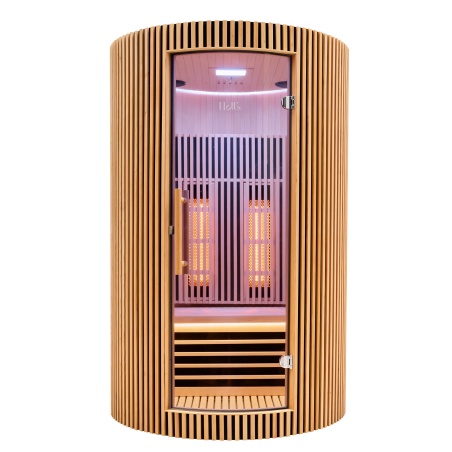Sauna de infravermelhos MOON 2 lugares cor madeira