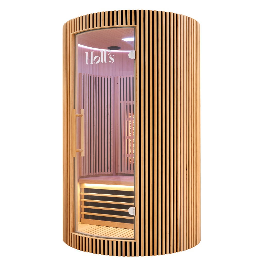Sauna de infravermelhos MOON 2 lugares cor madeira