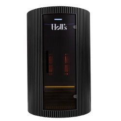 Sauna a infrarossi MOON 2 posti nero intenso