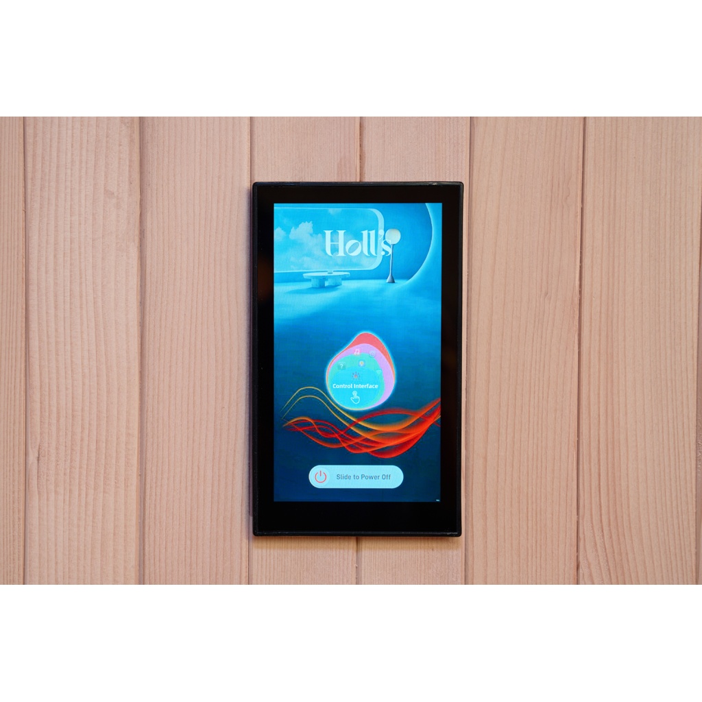 Sauna de infravermelhos MOON para 2 pessoas preto profundo