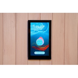 Sauna de infravermelhos MOON para 2 pessoas preto profundo