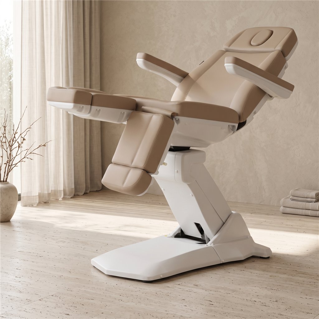 Sillón de Podología Medial Smart Beige 3 motores eléctricos (sin calefacción) - Weelko