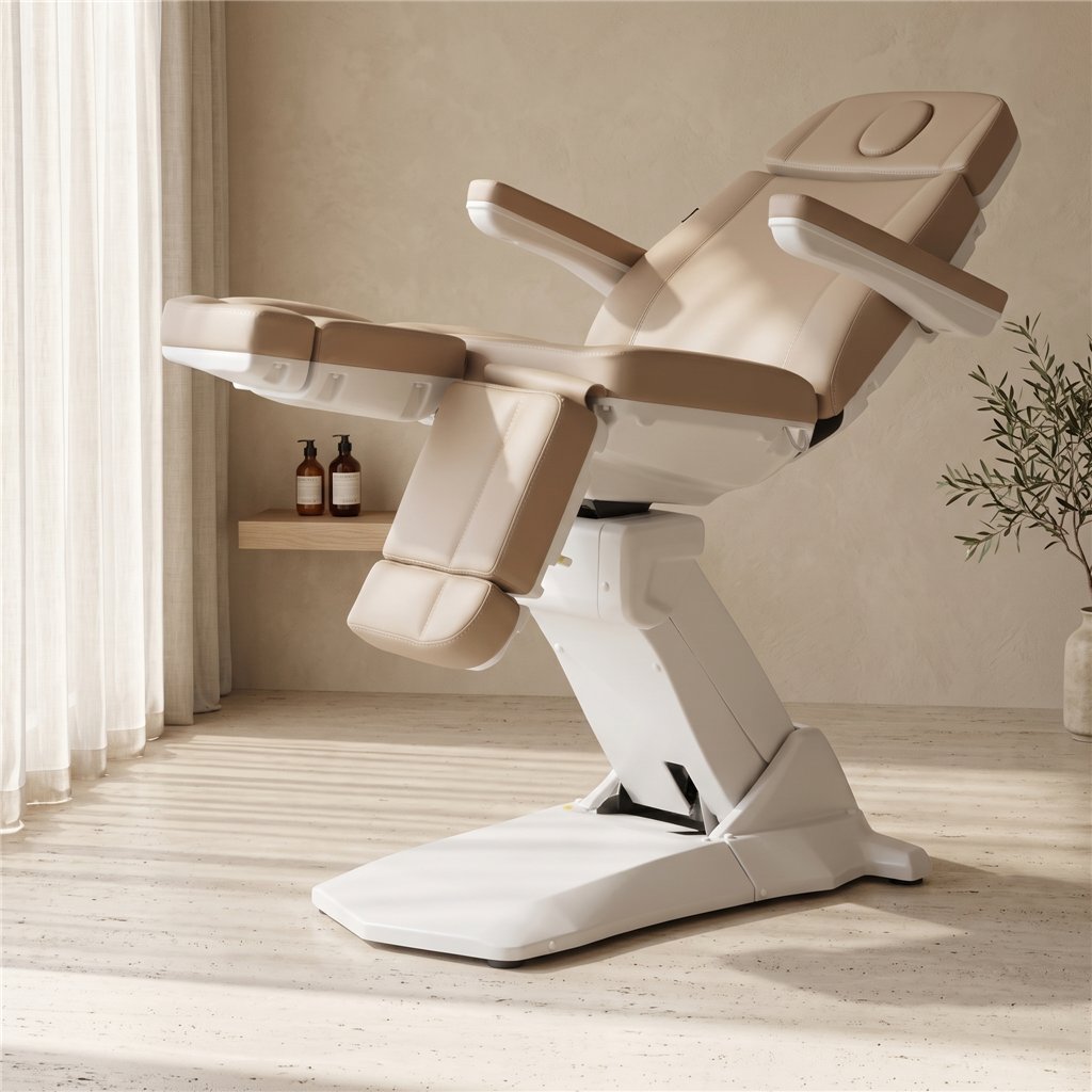 Sillón de Podología Medial Smart Beige 3 motores eléctricos (sin calefacción) - Weelko