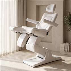 Sillón de Podología y Pedicura Sadira color blanco