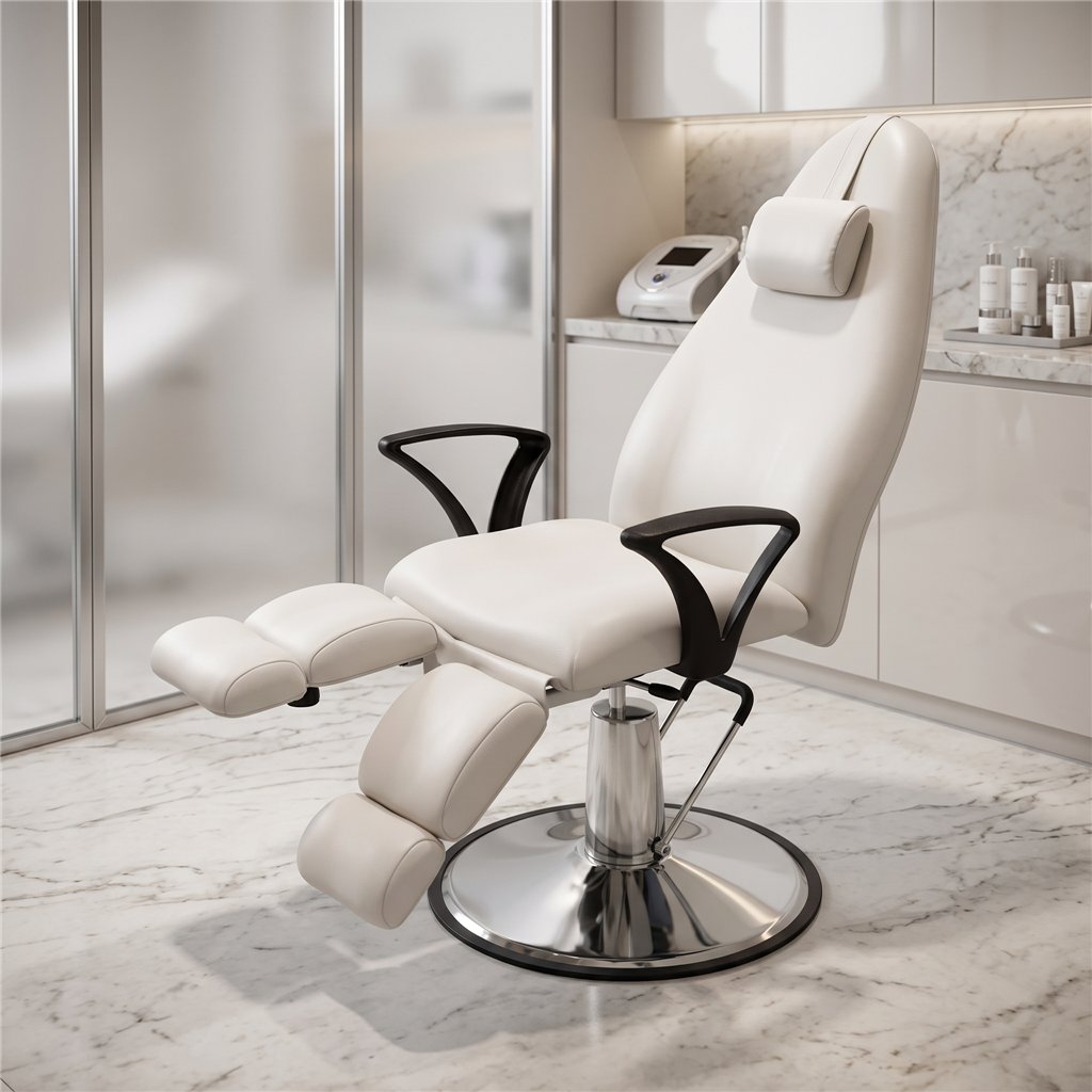 Sillón de Podología Rotatorio Weelko con Altura Regulable