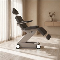 Sillón de Podología y Pedicura B'Light White Weelko con 3 motores y LED