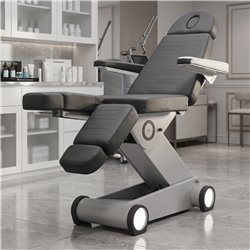 Sillón de Podología y Pedicura B'Light Grey Weelko con 3 motores y LED