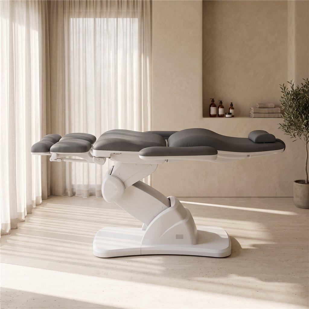 Sillón Podología Cubo Grey 3 Motores Weelko equipo estético