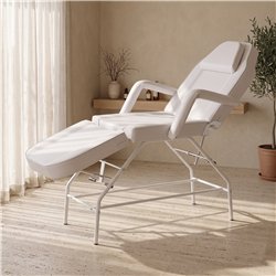 Weelko Beauty Treatment Table, Fixed 3-Section With Removable Armrests