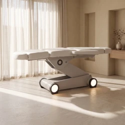 Camilla Estética Eléctrica B-Light White de Weelko: Confort y Diseño Moderno