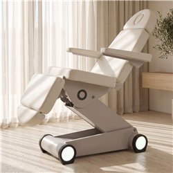 Weelko B-Light White Electric Treatment Table with 4 Motors