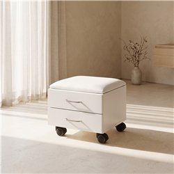 Silla de manicura y pedicura Tendy con almacenamiento - Weelko