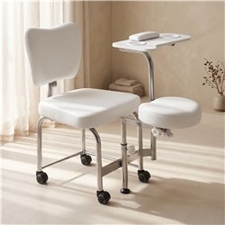 Silla de manicura y pedicura Tendy con almacenamiento - Weelko